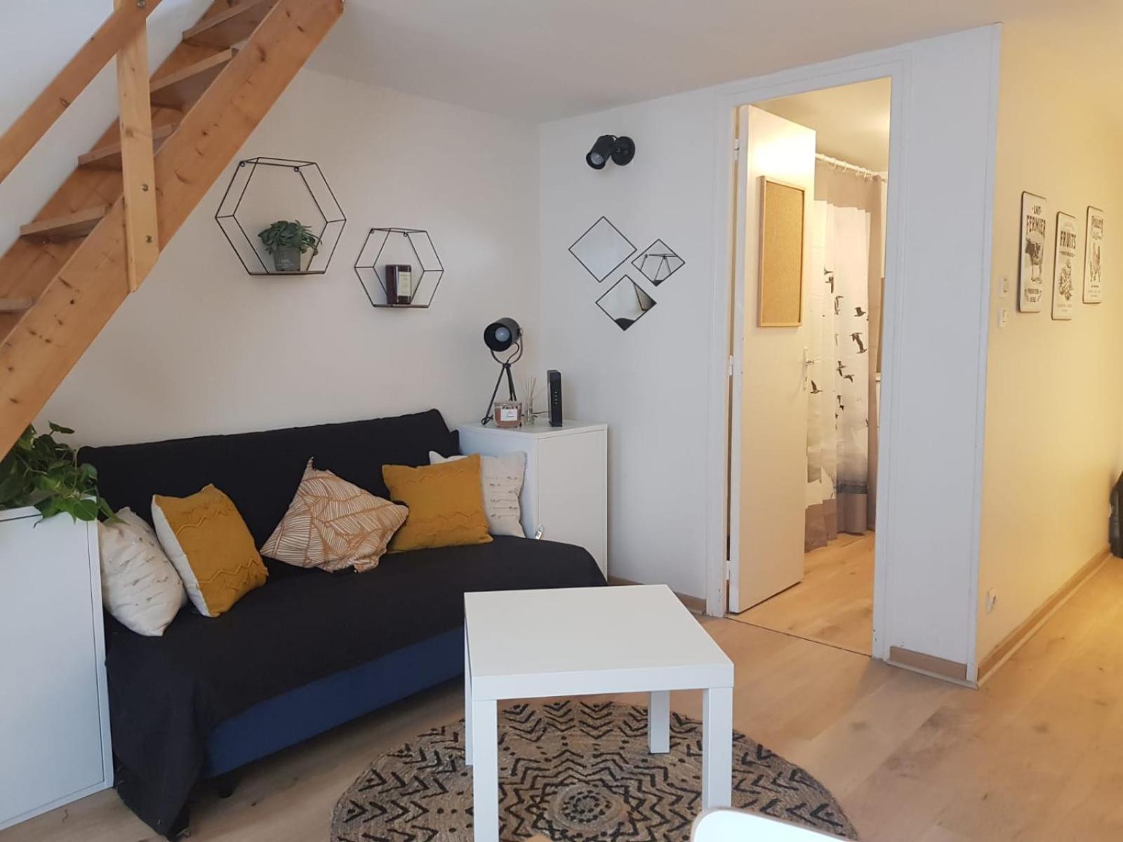 Duplex A La Gare Du Mans Bed and Breakfast Le Mans Rum bild